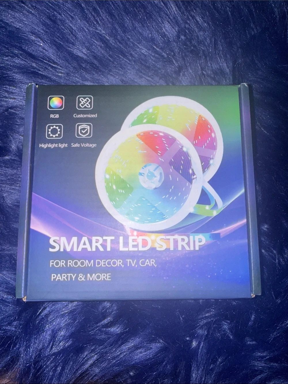 Smart LED Strip RGB Color-Changing Light for Home Parties